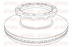 Brzdový kotouč REMSA NCA1240.20