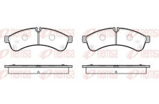 Sada brzdových destiček, kotoučová brzda REMSA 1339.00