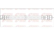 Brzdová hadice REMSA G1900.27