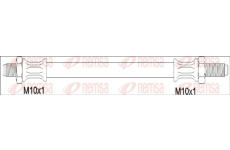 Brzdová hadice REMSA G1903.54