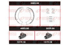 Souprava brzd, bubnova brzda REMSA 3002.00