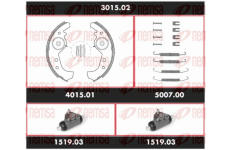 Souprava brzd, bubnova brzda REMSA 3015.02