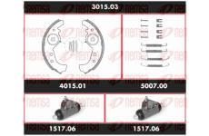 Souprava brzd, bubnová brzda REMSA 3015.03
