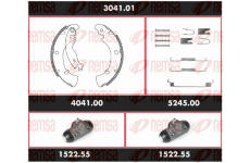 Souprava brzd, bubnová brzda REMSA 3041.01