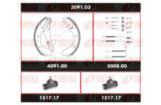 Souprava brzd, bubnova brzda REMSA SPK 3091.03