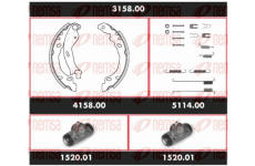 Souprava brzd, bubnova brzda REMSA 3158.00