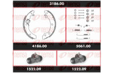 Souprava brzd, bubnová brzda REMSA 3186.00