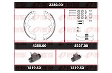 Souprava brzd, bubnova brzda REMSA 3380.00