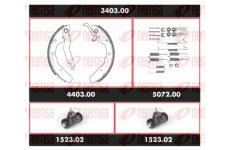 Souprava brzd, bubnova brzda REMSA 3403.00