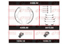 Souprava brzd, bubnová brzda REMSA 3508.00