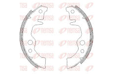 Brzdové pakny REMSA 4011.00