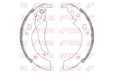 Brzdové pakny REMSA 4018.00