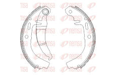 Brzdové pakny REMSA 4025.00