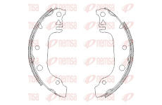 Sada brzdových čelistí REMSA 4029.00