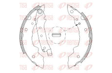 Brzdové pakny REMSA 4036.01