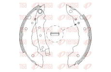 Brzdové pakny REMSA 4038.00