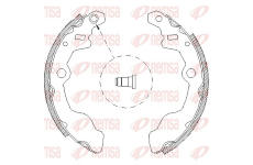 Brzdové pakny REMSA 4050.00