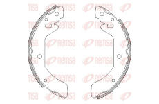Brzdové pakny REMSA 4052.00