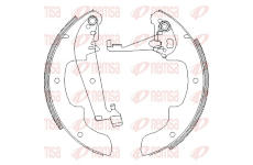 Brzdové pakny REMSA 4071.00