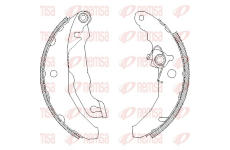 Brzdové pakny REMSA 4081.01