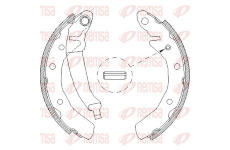 Brzdové pakny REMSA 4086.00