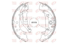 Brzdové pakny REMSA 4089.03