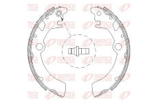 Sada brzdových čelistí REMSA 4116.00