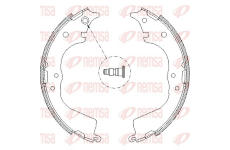 Brzdové pakny REMSA 4134.00