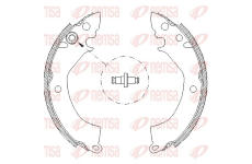 Brzdové pakny REMSA 4157.00