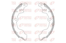 Brzdové pakny REMSA 4164.00