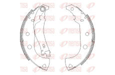 Brzdové pakny REMSA 4176.01