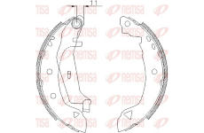 Brzdové pakny REMSA 4182.02