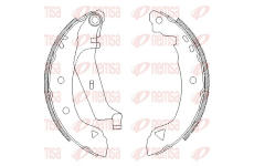 Brzdové pakny REMSA 4182.03