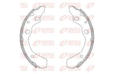 Brzdové pakny REMSA 4190.00