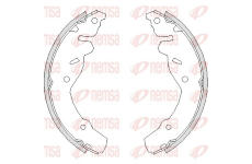 Brzdové pakny REMSA 4191.00