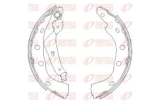 Brzdové pakny REMSA 4195.00