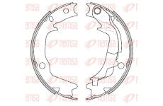 Sada brzdových čelistí, parkovací brzda REMSA 4244.01