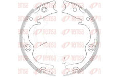 Brzdová čelist, parkovací brzda REMSA 4252.00