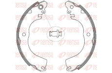 Brzdové pakny REMSA 4257.00