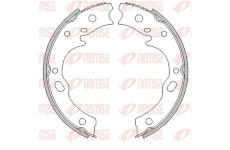 Sada brzdových čelistí, parkovací brzda REMSA 4277.01