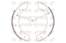 Brzdové pakny REMSA 4283.00