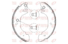 Sada brzdových čelistí REMSA 4305.01