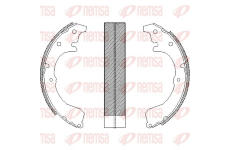 Brzdové pakny REMSA 4321.00