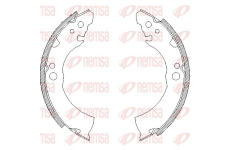 Brzdové pakny REMSA 4331.00