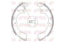 Brzdové pakny REMSA 4333.01