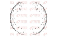 Brzdové pakny REMSA 4360.00
