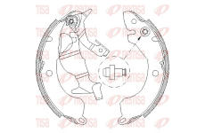 Brzdové pakny REMSA 4371.00