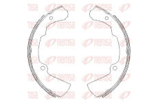 Brzdové pakny REMSA 4378.00