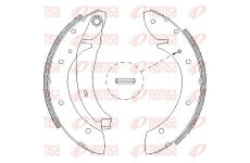 Brzdové pakny REMSA 4396.02