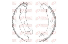 Brzdové pakny REMSA 4416.01